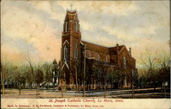 St. Joseph Catholic Church Le Mars, IA Postcard Postcard