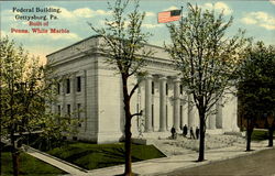 Federal Building Gettysburg, PA Postcard Postcard