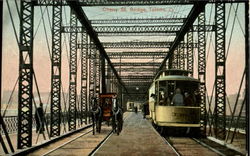 Cherry St. Bridge Postcard