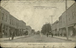 Tully Street Convoy, OH Postcard Postcard