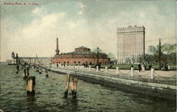 Battery Park New York City, NY Postcard Postcard