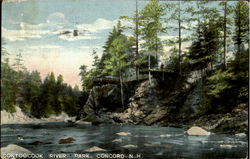 Contoocook River Park Postcard