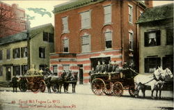 Good Will Engine Co.,, No. 13 House On Central St Postcard