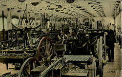 Interior Of Museum, U. S. Armory Springfield, MA Postcard Postcard