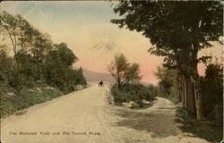 The Mohawk Trail And Old Tunnel Road Massachusetts Postcard Postcard