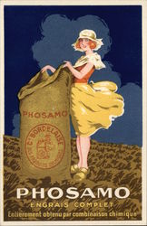 Phosamo Fertilizer Advertising Postcard Postcard Postcard