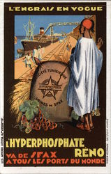 Advert Hyperphosphate Reno & Ship Postcard