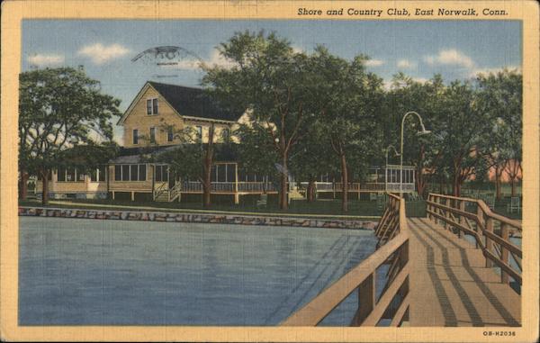 Shore And Country Club East Norwalk CT Postcard   Card00435 Fr 