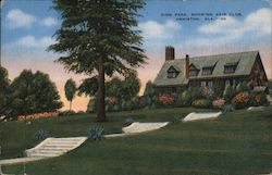 Zinn Park, Showing Axis Club Postcard