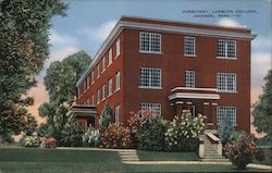 Dormitory at Lambuth College Postcard