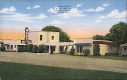 Ward Motel, U.S. Highway 90 Luling, TX Postcard Postcard Postcard