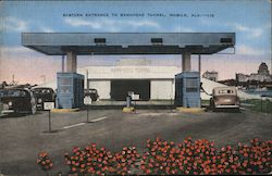 Eastern Entrance to Bankhead Tunnel Postcard