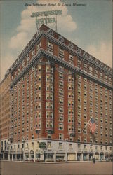 New Jefferson Hotel St. Louis, MO Postcard Postcard Postcard