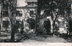 Osthoff's Resort Elkhart Lake, WI Postcard Postcard Postcard