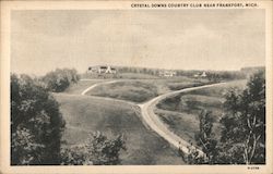 Crystal Downs Country Club Frankfort, MI Curt Teich Postcard Postcard Postcard