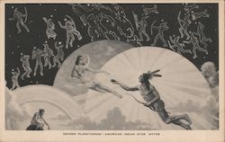 Hayden Planetarium, American Indian Star Myths Postcard