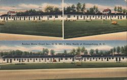 Azalea Motor Court, Inc. Orangeburg, SC Postcard Postcard Postcard