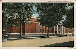 Colestock High School Titusville, PA Postcard Postcard Postcard