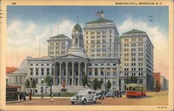 Borough Hall Brooklyn, NY Postcard Postcard Postcard