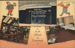 Hotel Cincinnnatian Postcard