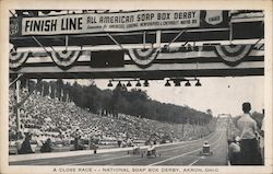 National Soap Box Derby Akron, OH Postcard Postcard Postcard