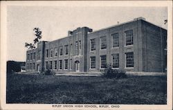 Ripley Union High School Ohio Postcard Postcard Postcard