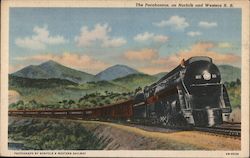 The Pocahontas, on Norfolk and Western Railroad Postcard