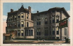 L'Aiglon Restaurant Postcard