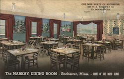 The Markay Dining Room Postcard