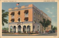 Hotel Franklin Miami Beach, FL Postcard Postcard Postcard