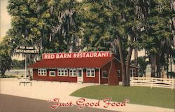 Red Barn Restaurant Lake City, FL Postcard Postcard Postcard