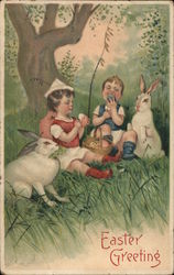 Easter Greeting Postcard