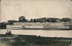 Steamer "City of Camden" Postcard