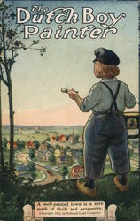 The Dutch Boy Painter Postcard