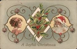 A Joyful Christmas Postcard