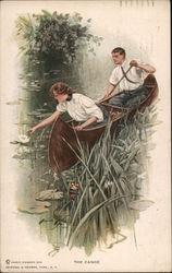 The Canoe Postcard