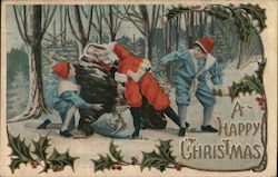 A Happy Christmas Postcard