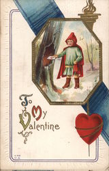 To My Valentine Postcard