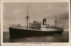 R.M.S. Newfoundland Length 423 Ft. Breadth 55 Ft. Postcard