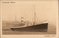 Chargeurs Reunis - Paquebot "Groix" Steamers Postcard Postcard Postcard