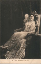 Mary Mannering Postcard