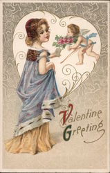 Valentine Greeting Postcard