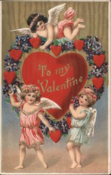 To My Valentine Postcard