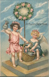 A Happy New Year Postcard