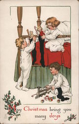 May Christmas Bring You Many Joys Postcard