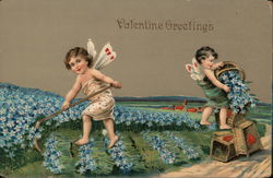 Valentine Greetings Postcard