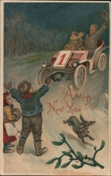 A Happy New Year Postcard