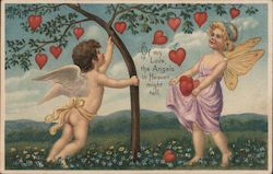 Of My Love, The Angels In Heaven Might Tell Cupid Postcard Postcard Postcard