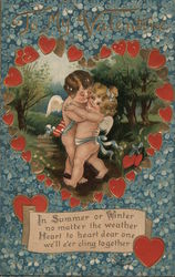 In Summer Or Winter No Matter The Weather Cupid Postcard Postcard Postcard