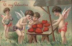 To My Valentine Postcard